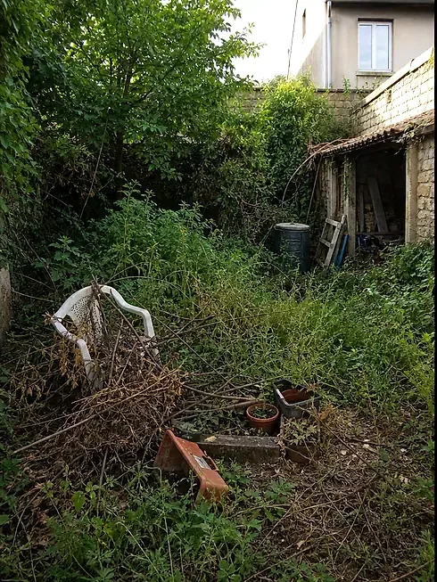 débarras jardin 68 avant nettoyage extérieur
